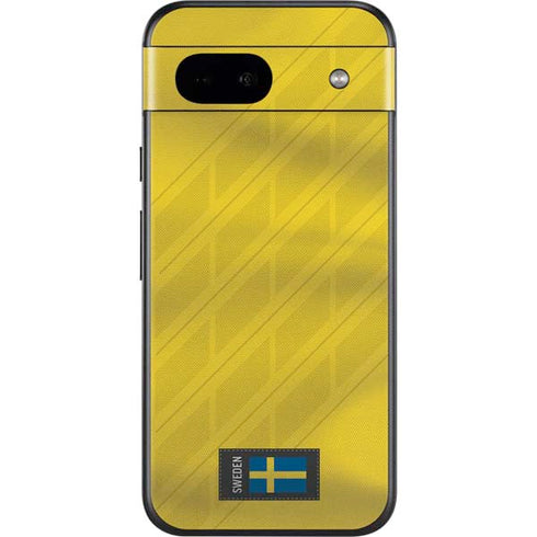 Sweden Soccer Flag Google Pixel 8a Skin